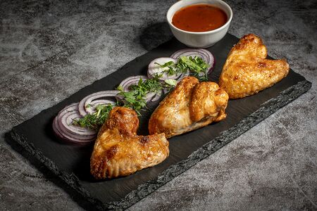 Шашлык из куриных крылышек