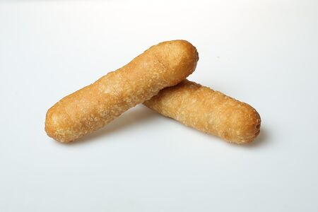 Сосиска в тесте жареная