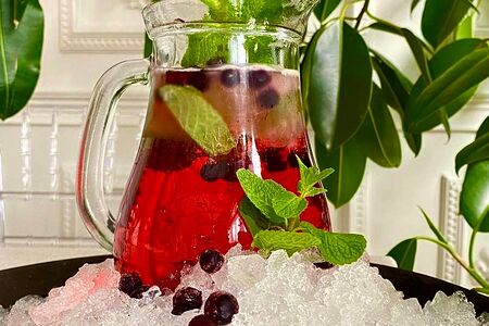 Лимонад смородина-мята