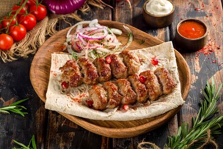 Люля-кебаб из говядины