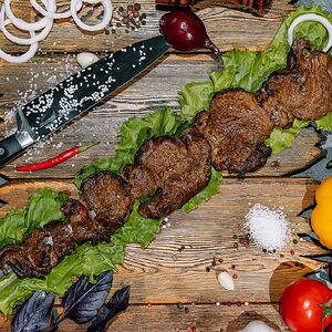 Шашлык из говяжьей вырезки