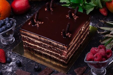 Торт Черный принц S