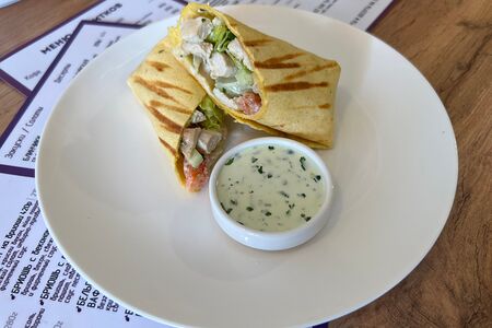 Сэндвич-ролл с курицей