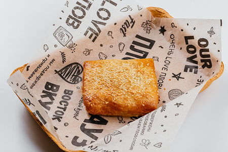 Самса с курицей и картофелем