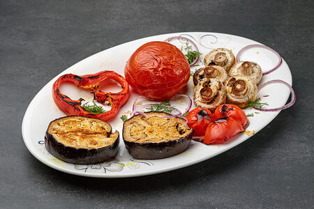 Шашлык Овощи на мангале