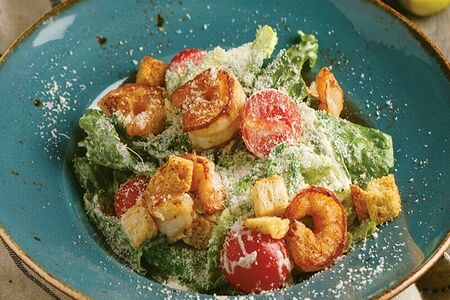 Цезарь с креветками