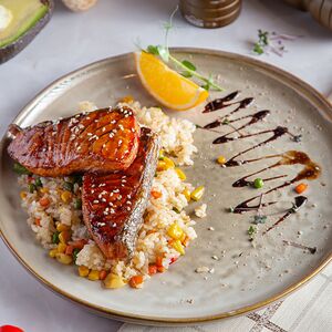 Семга терияки