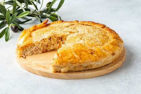 Пирог Котопита с курицей