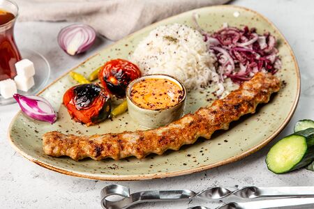 Шашлык Адана-кебаб из курицы