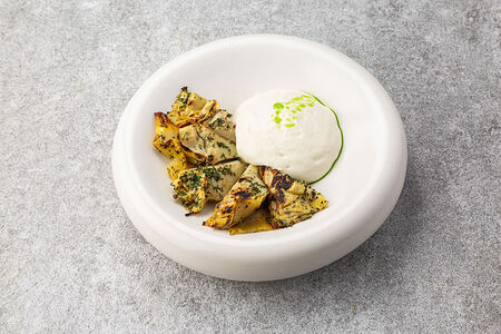 Артишоки с муссом из пармезана