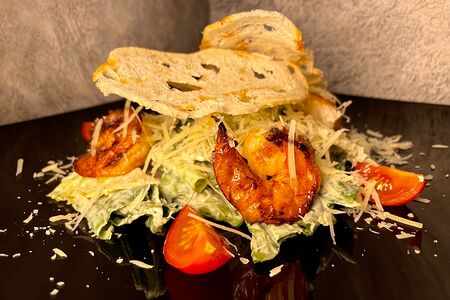 Цезарь с креветками