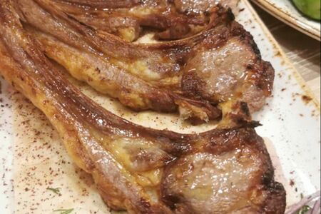 Шашлык из каре ягненка