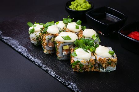 Ролл Курица с жареным луком