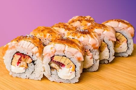 Ролл Карамельный лосось