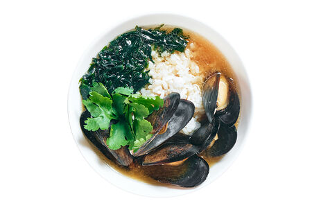 Мисо суп с мидиями