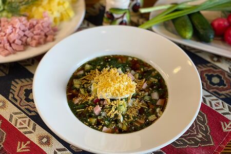 Окрошка на квасе