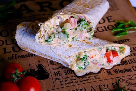 Шаурма с говядиной