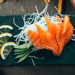 Сашими лосось