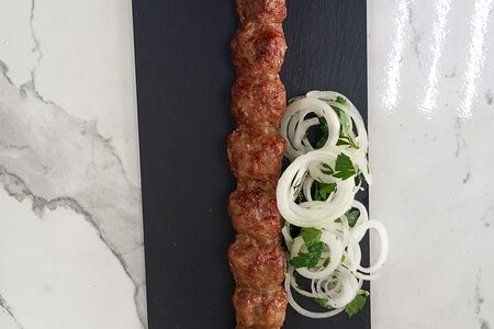 Люля-кебаб из баранины на углях