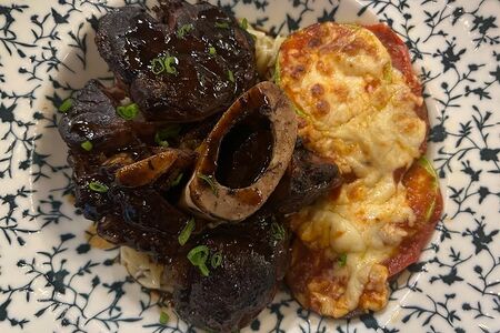 Оссобуко с орзо и рататуем