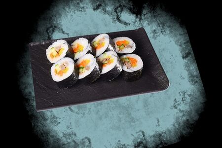 Кимпаб с лососем