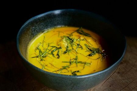 Суп из тыквы с карри