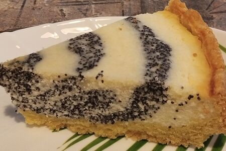 Творожно-маковый чизкейк