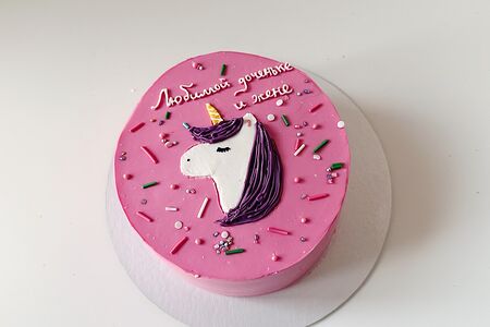 Детский торт с единорогом
