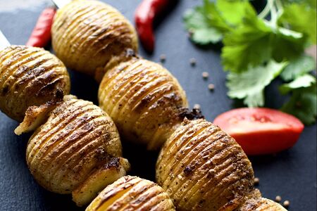 Картофель на углях