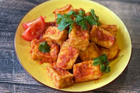 Сыр тофу в томате