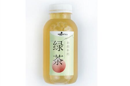 Холодный зелёный чай