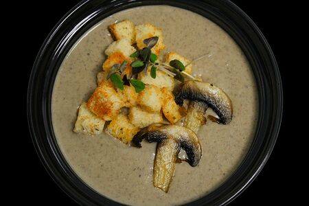 Крем-суп грибной