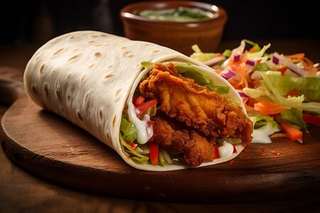 Криспи-чикен шаурма