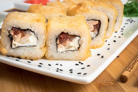 Ролл Цезарь в кляре