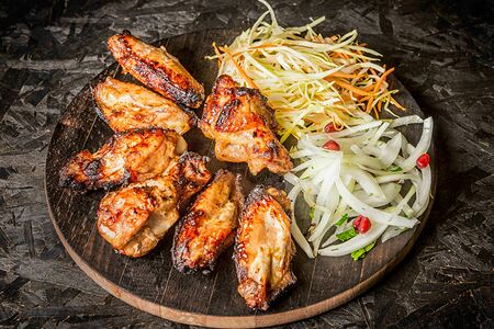Шашлык из куриных крылышек