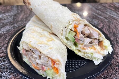 Шаурма с соусом тартар