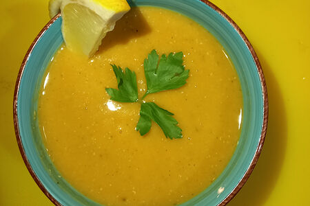 Суп чечевичный