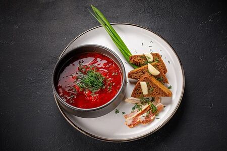 Борщ с говядиной