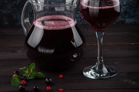 Морс из черной смородины