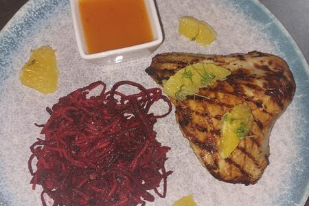 Стейк индейки на гриле