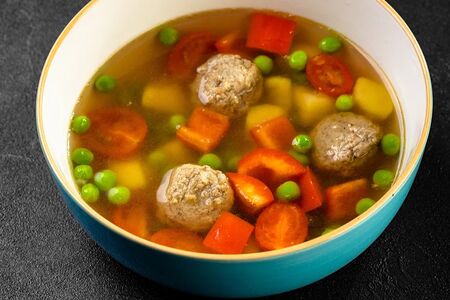 Супчик с фрикадельками