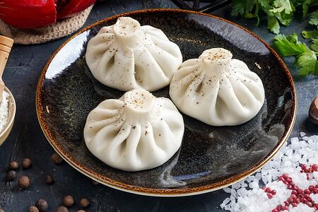 Хинкали с бараниной