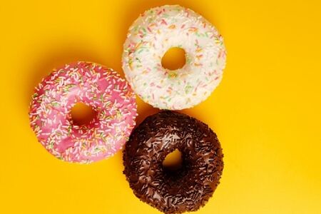 Пончик в глазури