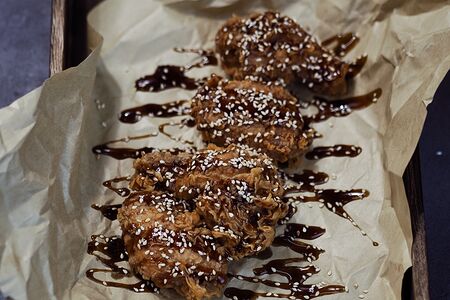 Куриные крылышки в хрустящей панировке