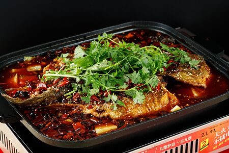 Запеченный карп