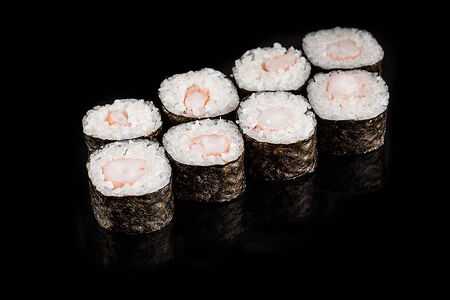 Маки с креветкой