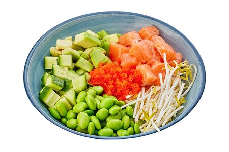 Поке с лососем