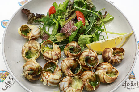 Улитки по-бургундски