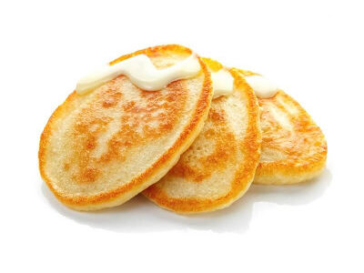 Оладьи на кефире