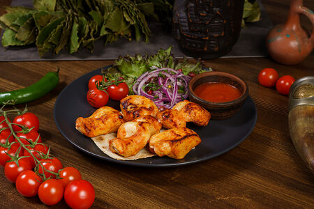 Шашлык из куриного филе